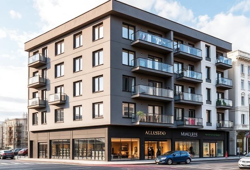 Bloc de apartamente P+6E, Galați